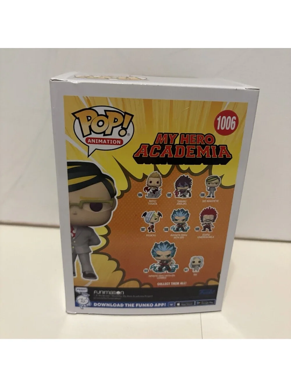 Funko Pop! Vinyl: My Hero Academia - Sir Nighteye #1006